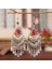 Çok Renkli Bohemian Kadın Küpe Moda Antik Gümüş Renk Alaşım Su Damlası Vintage Etnik Taklidi Püskül Dangle Küpe (Yurt Dışından) 1