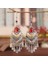 Çok Renkli Bohemian Kadın Küpe Moda Antik Gümüş Renk Alaşım Su Damlası Vintage Etnik Taklidi Püskül Dangle Küpe (Yurt Dışından) 5