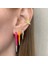 Beyaz Çember Bir Çift 2020 Yaz Sıcak Satış Hiçbir Piercing Neon Emaye Kulak Manşet Küpe Üzerinde Klip Renkli Moda Kadın Takı (Yurt Dışından) 5