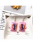 Kahverengi Güzel Favor Küçük Biber Gıda Oyun Damla Küpe Basit Moda Kişilik Diy Yaratıcı Anında Şehriye Küpe Takı Hediye (Yurt Dışından) 4