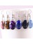 Picasso Jaspers Doğal Taş Beyaz Opal Howlite Dangle Küpe Kadınlar Için Mücevher Mavi Lapis Cabochon Cab Oval Boncuk Damla Küpe Moda Takı (Yurt Dışından) 3