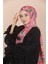 ŞEKER PEMBE Loryan Scarf Linen Summer Gül Şal 1
