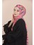 ŞEKER PEMBE Loryan Scarf Linen Summer Gül Şal 3