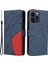 iPhone 15 Pro Max Telefon Deri Kılıf Cüzdan Stand Telefon Kapağı (Yurt Dışından) 1