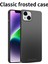 iPhone 15 Sert Pc Telefon Kılıfı Mat Slim Telefon Kapağı Manyetik Yüzük Tutucu (Yurt Dışından) 2