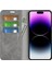 iPhone 15 Pro Max Pu Deri Cüzdan Flip Kılıf Anti-Çizgiye Dönüşlü Cilt Touch Stand Cover (Yurt Dışından) 2