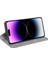 iPhone 15 Pro Max Pu Deri Cüzdan Flip Kılıf Anti-Çizgiye Dönüşlü Cilt Touch Stand Cover (Yurt Dışından) 3