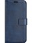iPhone 15 Plus Kare Manyetik Kapatma Kabuğu Buzağı Dokusu Deri Kapak Standı Cüzdan Telefon Kılıfı (Yurt Dışından) 5