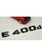 Benz E 400D Bagaj Parlak Siyah Abs 3m 3D Yazı Logo 3