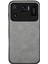 Xiaomi 11 Ultra Için Luxury Leather Series Deri Desenli Plastik Koruma Kılıf - AL8125 1