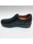 Deri Hafif Ortopedik Orjinal Rahat Günlük Siyah Bağcıksız Erkek Yürüyüş Ayakkabısı C-8654012 3