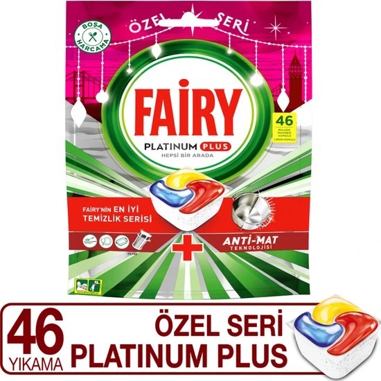 Fairy Bulaşık Makinesi Tableti Fairy Platinum Plus Özel Seri Fiyatı