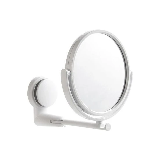 Haitn Katlanır Makyaj Aynası Duvar Montaj Matkap Olmadan Vanity Ayna Döner Banyo Aynası Emme Katlama Kol Uzatın Tıraş Aynası | Banyo Aynaları (Yurt Dışından)