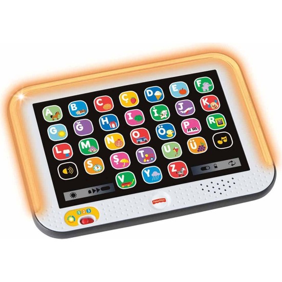 Fisher-Price Eğlen&Öğren yaş ve üzeria Göre Gelişim Eğitici Tablet (Türkçe), 12 - 36 aylık, CLK64
