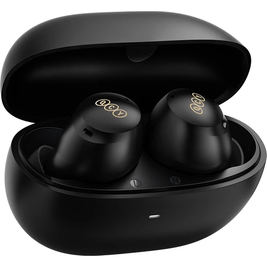 Qcy HT07 Arcbuds Siyah Anc 6 Mikrofonlu Bluetooth 5.2 Kablosuz Kulaklık