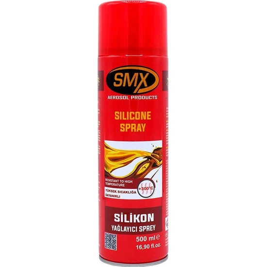 Smx Silikon Yağlayıcı Sprey 500 ml