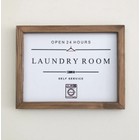Banyo Laundry Room Ahşap Çerçeve