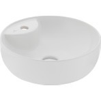 Seramiksan Sole 42 cm Tezgah Üstü Lavabo Batarya Delikli