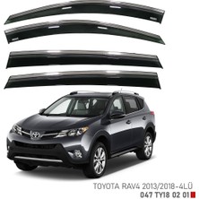 Toyota rav 4 cam rüzgarlığı kromlu niken 2013 / 2018