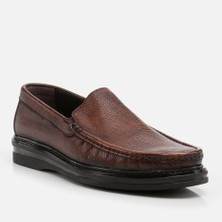 Hotiç 02AYH273790A370 Hakiki Deri Taba Erkek Loafer