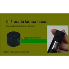 USB303 Şarj Edilebilir Lazer Işaretleme El Feneri Gypsophila Kızılötesi Lazer Lamba (Yurt Dışından)