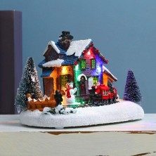 What For Kö Binaları Oturma Odası Çocuklar Accent Noel Baba Figürleri Odası Parti Çiftlik Evi ler (Yurt Dışından)