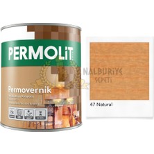 Permolit Vernikli Ahşap Koruyucu Boya Natural 0.75 Lt.