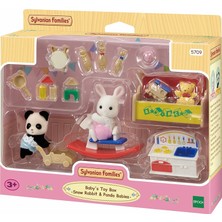 Sylvanian Families Tavşan ve Panda Bebeğin Oyun Odası 5709