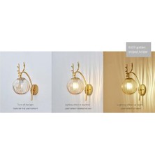 Xhltd Kapalı Duvar Lambası, Yaratıcı Modern Minimalist Tarzı, 6107 Çizgiler Ve Amp; Amber Hafif Cam Abajur (Yurt Dışından)