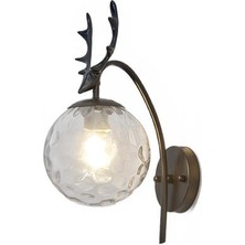Xhltd Kapalı Duvar Lambası, Yaratıcı Modern Minimalist Tarzı, 6107 Su Dalgaları Ve Amp; Temizle Işık Cam Abajur (Yurt Dışından)
