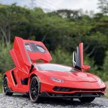 Xhltd 1:24 Lamborghini LP770 Spor Alaşımlı Araba Modeli (Siyah) (Yurt Dışından)