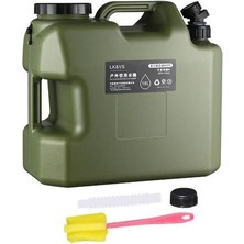 Xhltd 18L Açık Kamp Piknik Su Kova Çanta Musluk Taşınabilir Araba Sürüş Su Deposu Teneke Kutu Konteyner Hiking Trekking | Su Torbaları (Yurt Dışından)