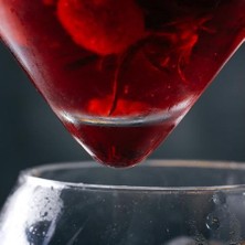 Xhltd Moleküler Mikoloji Interlayer Üçgen Kokteyl Buzlu Kristal Şarap Cam Koni Martini Küresel Seti Barmen Özel Içme Kupası | Kokteyl Camı (Yurt Dışından)