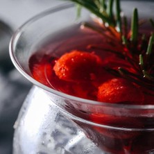 Xhltd Moleküler Mikoloji Interlayer Üçgen Kokteyl Buzlu Kristal Şarap Cam Koni Martini Küresel Seti Barmen Özel Içme Kupası | Kokteyl Camı (Yurt Dışından)