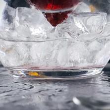 Xhltd Moleküler Mikoloji Interlayer Üçgen Kokteyl Buzlu Kristal Şarap Cam Koni Martini Küresel Seti Barmen Özel Içme Kupası | Kokteyl Camı (Yurt Dışından)