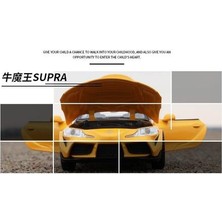 Xhltd 1:32 Toyota Supra Alaşımlı Araba Modeli (Sarı) (Yurt Dışından)