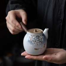 Xhltd Ruihe Yan Saplı Pot Çin Seramik Kung Fu Demlik Tek Çaygın Gidon Küçük Çaydanlık Çay Demlik Çay Su Isıtıcısı Seramik Çaydanlık | Çaydanlıklar (Yurt Dışından)