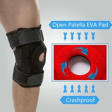 Xhltd Diz Brace Koruyucu Menteşeli Patella Guard Desteği Sleeve Wrap Cap Diz Pedi Sabitleyici Ortak Spor Koşu Spor Salonu Wrap Kneepad 1 Adet | Elbow & Amp;dizlik (Yurt Dışından)