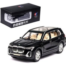 Xhltd 1:24 Bmw X7 Araba Modeli Alaşım Araba Döküm Oyuncak Araba Modeli Geri Çekin Oyuncak Koleksiyon (Siyah) (Yurt Dışından)