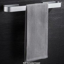 Xhltd Banyo Havlu Askısı Siyah 304 Paslanmaz Çelik Havlu Askısı Duvar Asılı Mutfak Depolama Raf Havlu Bar Depolama Raf | Havlu Rafları (Yurt Dışından)