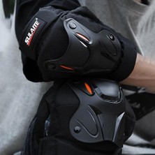 Xhltd Evrensel Motosiklet Sürme Diz Pedleri Motosiklet Diz Koruyucu Shin Guard Dirsek Ped Ayarlama Spor Koruyucu Dişli Bacak | Motosiklet Koruyucu Kneepad (Yurt Dışından)