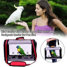 Xhltd Kuş Taşıyıcı Kuş Seyahat Kafesi Açık Ulaşım Papağan Kafesi Kuş Kuş Pet Parrot Kedi Tavşanı Için Ters Köpek Sırt Çantası Taşıma | Kuş Kafesleri ve Amp;yuvalar (Yurt Dışından)