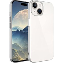 Musal iPhone 15 Kılıf Kamera ve Lens Korumalı Şeffaf Renkli Çerçeveli Sert Pc Lüx Kapak