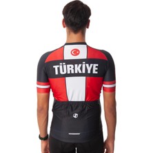 Jordanred Yüzyıl Füme Racing Fit Bisiklet Forması