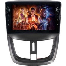 Myway Peugeot 207 Android Multimedya Carplay Oem 4gb RAM+64GB HDD 2006-2010 Navigosyan Tuşlu Ekran