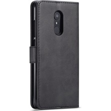 4U Sky Xiaomi Redmi 8-Black Için Deri Cüzdan Kılıfı (Yurt Dışından)