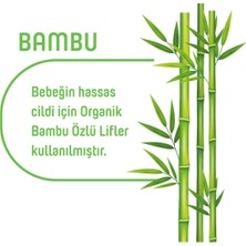 Pure Baby Organik Bambu Özlü Islak Havlu 12 x 90 1080 Yaprak