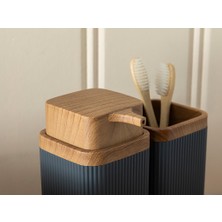 English Home Olivia 3'lü Banyo Seti Antrasit