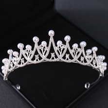 Masoffy Siyah Barok Vintage Kristal Rhinestone Tiaras ve Taçlar Diadems Bantlar Kadınlar Için Gelin Düğün Saç Aksesuarları Takı Bandı (Yurt Dışından)