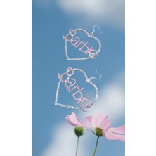 Shopiolog Kristal Taşlı Barbie Küpe